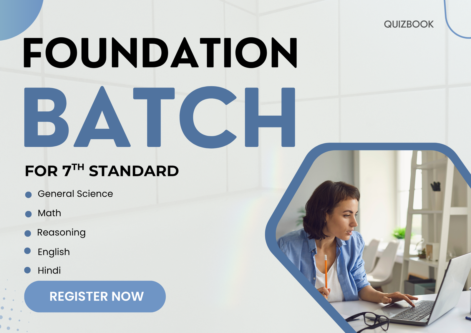 Foundation Batch For Class 7